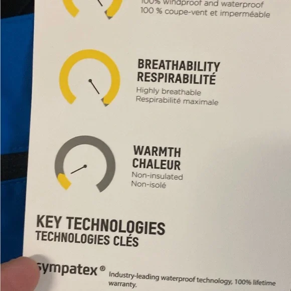 SOLD! Ski-Doo Men's Black and Blue Kona Highpants - Picture 3 of 6